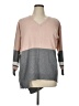 Vince Camuto Color Block Gray Pink Pullover Sweater Size XL - photo 1