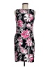 Assorted Brands Print Black Cocktail Dress Size 8 - photo 1