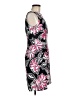 Assorted Brands Print Black Cocktail Dress Size 8 - photo 4