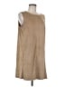 Oxford Circus 100% Polyester Tan Casual Dress Size M - photo 5