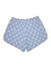 Simply Noelle 100% Rayon Argyle Blue Shorts Size Lg - XL - photo 2