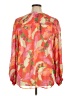 Chico's 100% Polyester Orange Long Sleeve Blouse Size XL (3.5) - photo 2
