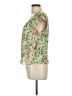 Karin Stevens Green Short Sleeve Blouse Size 10 (petite) - photo 5