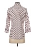 Foxcroft Print Ivory 3/4 Sleeve Button-Down Shirt Size 4 - photo 2