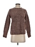RACHEL Rachel Roy Tweed Brown Burgundy Pullover Sweater Size XS - photo 1