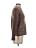 RACHEL Rachel Roy Tweed Brown Burgundy Pullover Sweater Size XS - photo 4