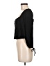 Mi ami 100% Rayon Black Long Sleeve Blouse Size M - photo 5