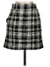 Veronica Beard Houndstooth Gray Formal Skirt Size 0 - photo 2