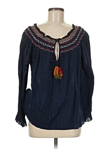 Velvet by Graham & Spencer Long Sleeve Blouse (view 1)