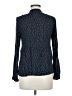 Pull&Bear Blue Long Sleeve Blouse Size M - photo 2