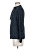 Pull&Bear Blue Long Sleeve Blouse Size M - photo 5