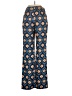 MNG 100% Polyester Print Blue Dress Pants Size XS - photo 2