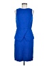 Tibi Blue Cocktail Dress Size 6 - photo 1