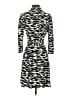 Laundry by Design Animal Print Ivory Black Cocktail Dress Size XS - photo 2