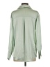 Zara 100% Polyester Green Long Sleeve Blouse Size S - photo 2