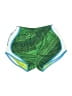 Nike 100% Polyester Graphic Green Athletic Shorts Size S - photo 1