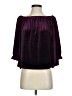 Likely Burgundy Purple 3/4 Sleeve Blouse Size XS - photo 1