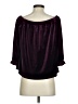 Likely Burgundy Purple 3/4 Sleeve Blouse Size XS - photo 2