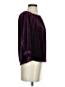 Likely Burgundy Purple 3/4 Sleeve Blouse Size XS - photo 4