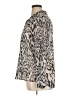 Chico's Animal Print Silver Long Sleeve Blouse Size XL (3) - photo 5