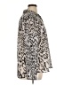 Chico's Animal Print Silver Long Sleeve Blouse Size XL (3) - photo 4