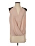 BCBGMAXAZRIA Tan Sleeveless Blouse Size XXS - photo 1