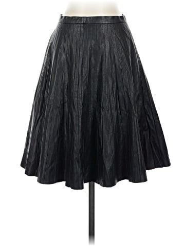 Theory Faux Leather Skirt (view 1)