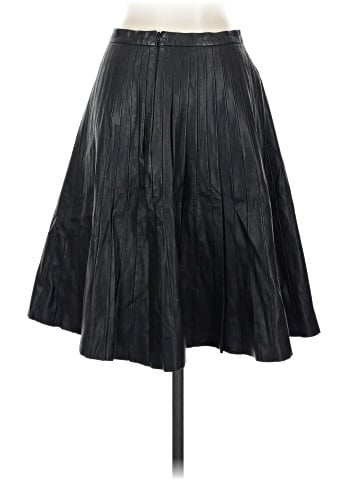Theory Faux Leather Skirt (view 2)