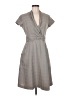 Ellen Tracy 100% Polyester Gray Casual Dress Size 6 - photo 1
