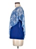 Naif Blue Short Sleeve Blouse Size M - photo 5