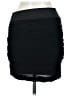 Stooshy 100% Polyester Solid Black Casual Skirt Size M - photo 2