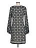 Max Studio Print Gray Casual Dress Size L - photo 2