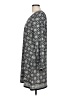 Max Studio Print Gray Casual Dress Size L - photo 5