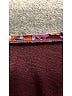 Unbranded Floral Burgundy Long Sleeve Top Size M - photo 7