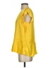 MICHAEL Michael Kors Yellow Short Sleeve Top Size S - photo 5