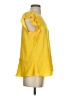 MICHAEL Michael Kors Yellow Short Sleeve Top Size S - photo 4