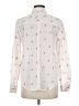 Maeve Print Ivory Long Sleeve Blouse Size 8 - photo 2