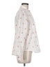 Maeve Print Ivory Long Sleeve Blouse Size 8 - photo 4