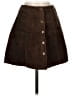 California Concepts Solid Brown Casual Skirt Size 3 - photo 1