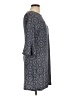 Tommy Hilfiger Paisley Gray Casual Dress Size 10 (petite) - photo 4