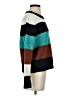 Selected Femme Color Block Teal Pullover Sweater Size S - photo 4