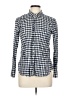 J.Crew Checkered-gingham Blue Long Sleeve Button-Down Shirt Size 10 - photo 1