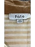 Fate 100% Polyurethane Tan Casual Dress Size M - photo 7