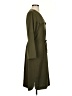 Max Studio Solid Green Casual Dress Size XS - photo 4