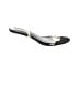 Cape Robbin Silver Black Sandals Size 7 - photo 1