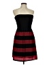 Fascination 100% Polyester Color Block Black Cocktail Dress Size M - photo 1