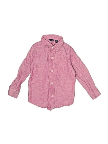 Janie and Jack Long Sleeve Button-Down Shirt (view 1)