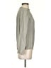 Tibi Gray Green Long Sleeve Blouse Size 0 - photo 4
