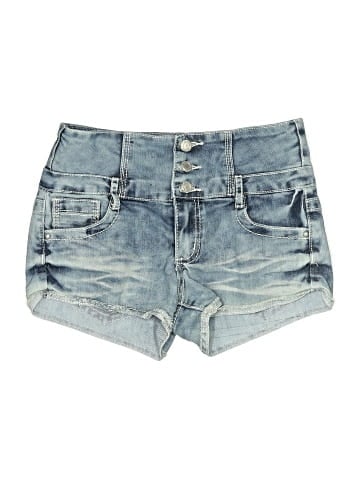 Almost Famous Denim Shorts (view 1)