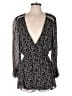 Blue Life 100% Rayon Stars Black Romper Size S - photo 1